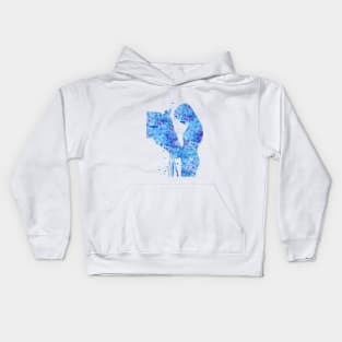 Girl with horse Kids Hoodie